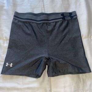 Under Armour Women's Dark Gray Athletic Shorts